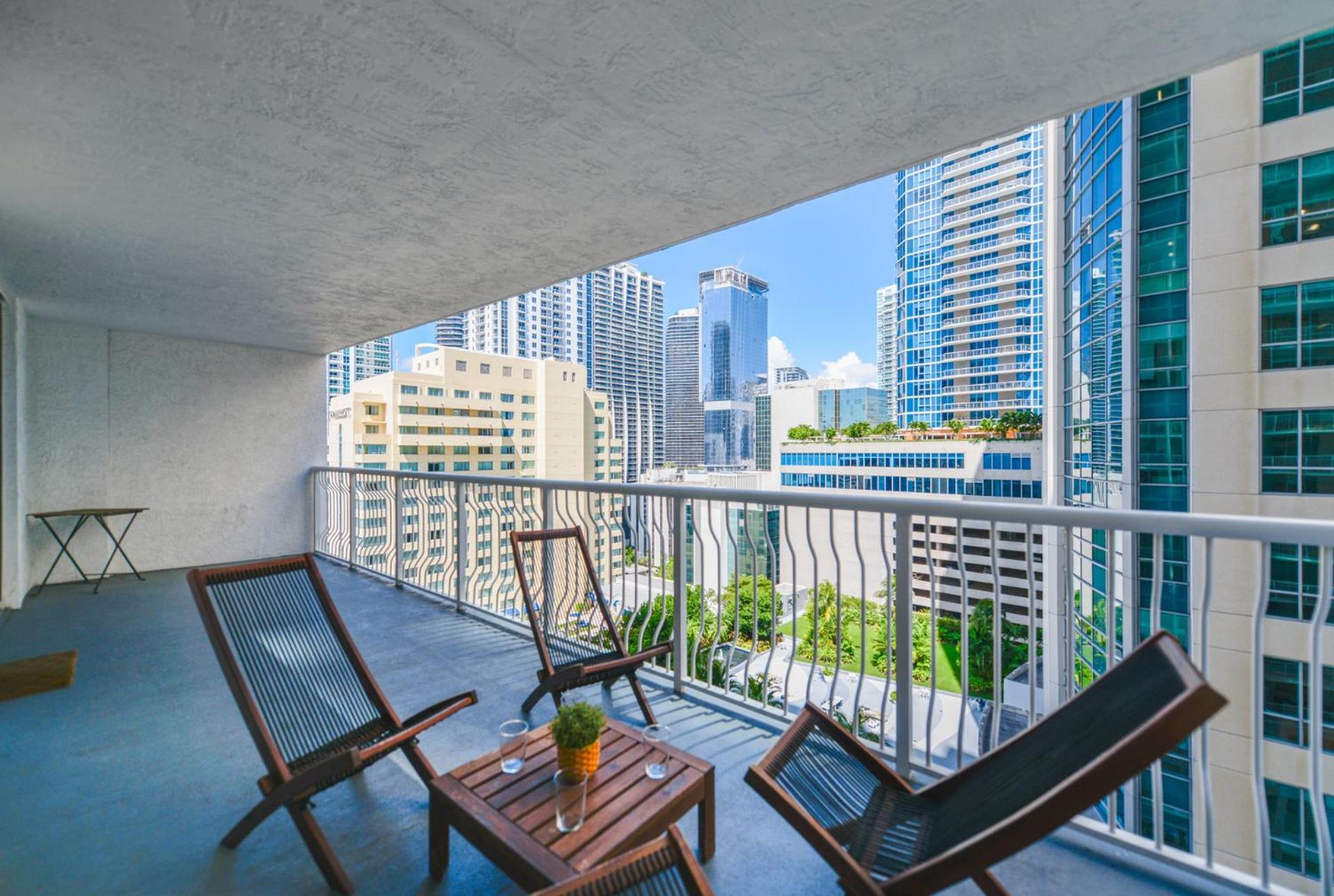 Wonderful Condo In The Heart Of Brickell With Pool ميامي المظهر الخارجي الصورة